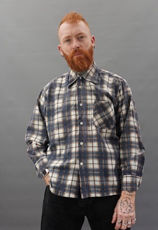 VINTAGE 1970S FLANNEL SHIRT