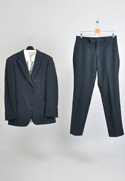 Vintage 00s Giuliano striped suit 