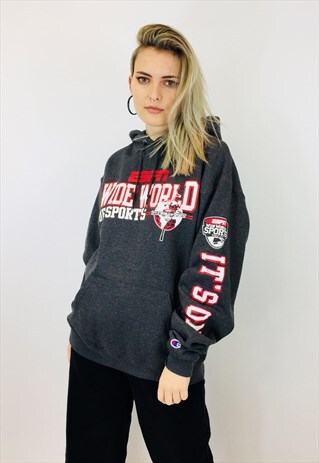 VINTAGE CHAMPION ESPN HOODIE