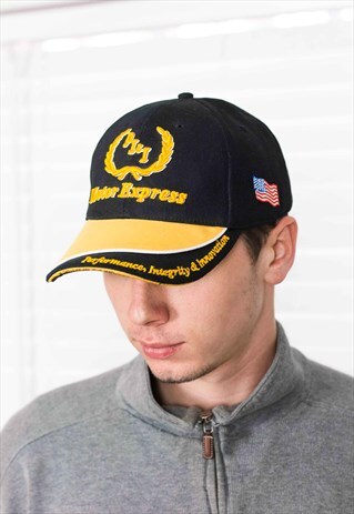 VINTAGE MOTOR EXPRESS CAP LOGO 90S ONE SIZE 2.9