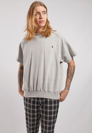 VINTAGE RALPH LAUREN SHORT SLEEVED SWEATSHIRT