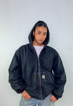 Blue 90s Carhartt Petrol Detroit Workwear Jacket