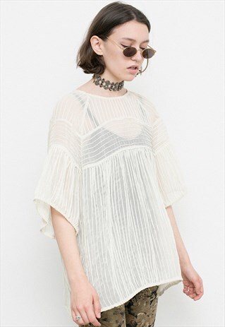 CREAM WHITE TUNIC