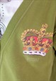 MOSCHINO 90S CROWN CARDIGAN