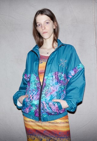 90S VERY RAVE UNISEX FAKE GUCCI WINBREAKER JACKET