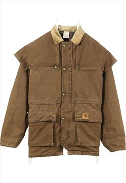 Vintage 90's Carhartt Workwear Jacket Heavyweight Zip Up