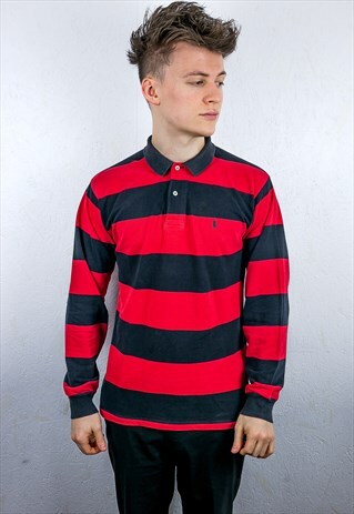VINTAGE RALPH LAUREN RUGBY POLO SHIRT