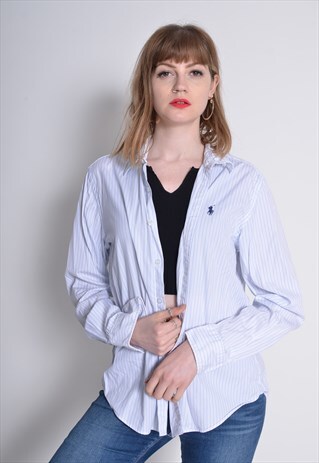 VINTAGE POLO RALPH LAUREN SHIRT WHITE