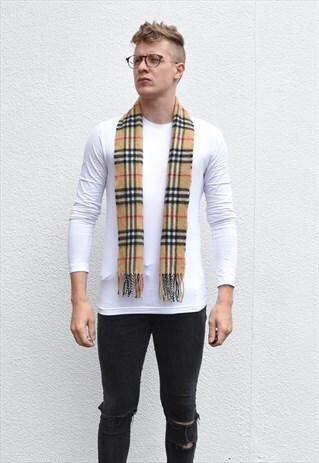 NOVACHECK WOOL SCARF