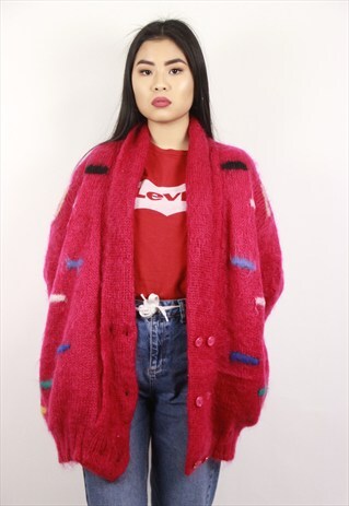 VINTAGE PATTERNED CARDIGAN