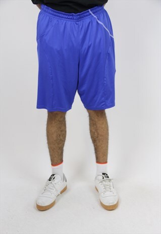 VINTAGE ADIDAS BLUE SPORT SHORTS