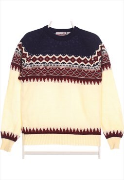 Classic Directuins 90's Knitted Crewneck Norwegian Jumper / 