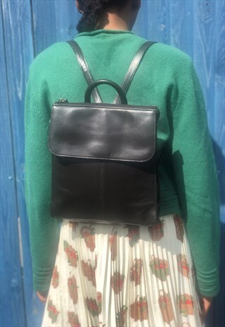 90S LEATHER BACKPACK