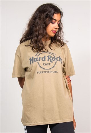90'S VINTAGE HARD ROCK CAFE SAVE THE PLANET T-SHIRT