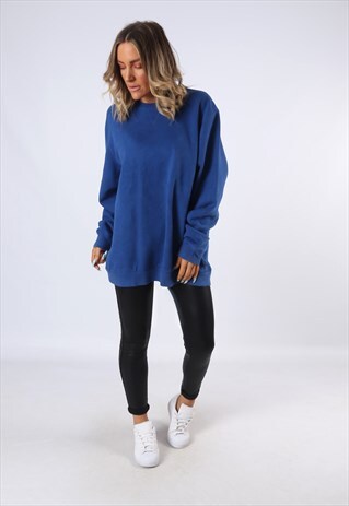 SWEATSHIRT JUMPER OVERSIZED PLAIN UK 18 (3EM)
