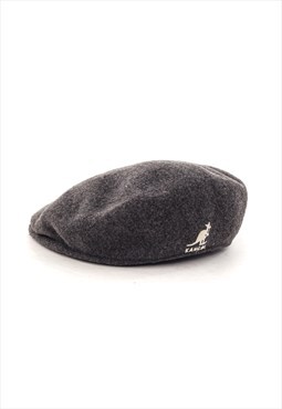 Vintage KANGOL Flat Cap Hat Cabbie Newsboy Grey