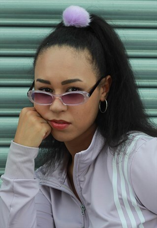 VINTAGE Y2K PURPLE SUMMER 90S FESTIVAL SUNGLASSES