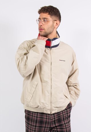 VINTAGE TOMMY HILFIGER ZIP BOMBER JACKET