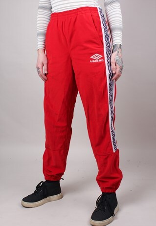 VINTAGE UMBRO VELOUR TRACKSUIT BOTTOMS ASM1942