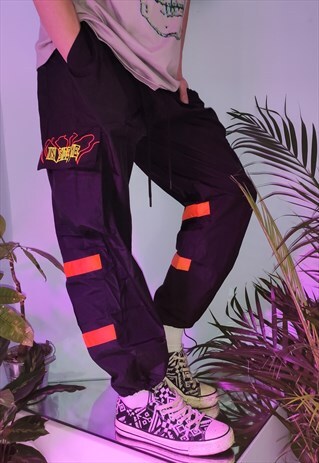 cargo windbreaker joggers