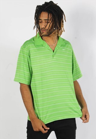 VINTAGE NIKE POLO SHIRT GREEN