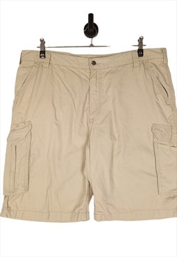Carhartt Cargo Shorts Size W42 In Beige Men's Relaxed Fit 