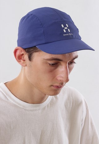 HAGLOFS HAT BLUE 5-PANEL TREKKING TRAVELING