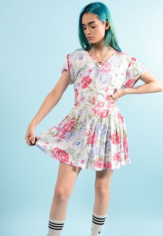 FLORAL MIDI DRESS