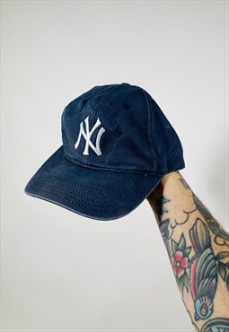 Vintage 90s New York Yankees Embroidered MLB Hat Cap