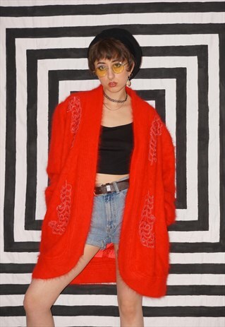 VINTAGE 80'S MOHAIR CARDIGAN