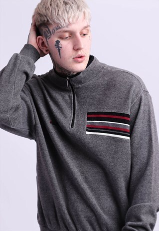 VINTAGE 90S FILA 1/4 ZIP SWEATSHIRT