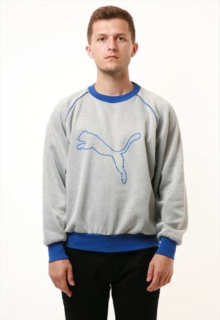 90S VINTAGE OLDSCHOOL PUMA SWEATSHIRT 15209