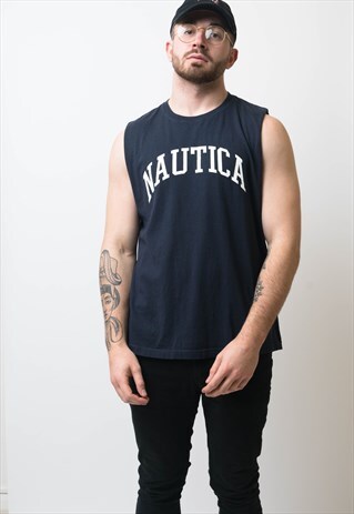VINTAGE NAUTICA SPELLOUT VEST