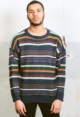 VINTAGE PATTERNED JUMPER
