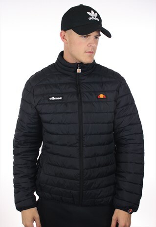 VINTAGE ELLESSE SMALL LOGO QUILTED JACKET