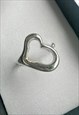 TIFFANY RING ELSA PERETTI OPEN HEART 925 SILVER