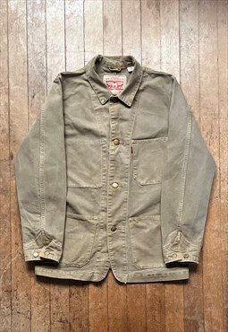 Vintage Levis Tan Chore Jacket 