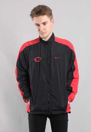 VINTAGE NIKE GEORGIA TRACK JACKET