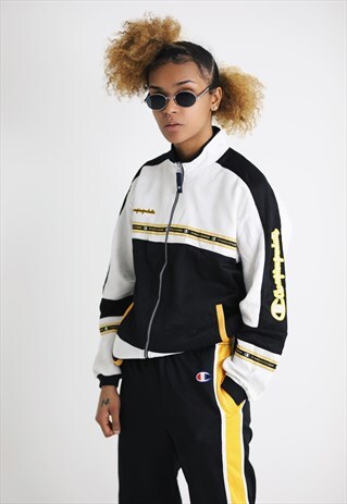 CHAMPION VINTAGE TRACKSUIT SPORTS TOP / ZIP UP