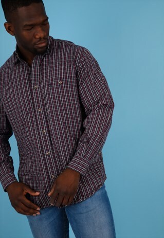 VINTAGE TIMBERLAND CHECK SHIRT NS211