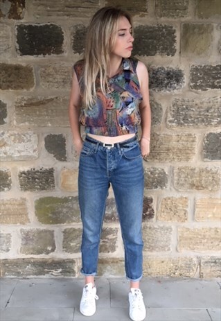 VINTAGE REWORKED 90'S Y2K HAWAIIN ATZEK SHIRT