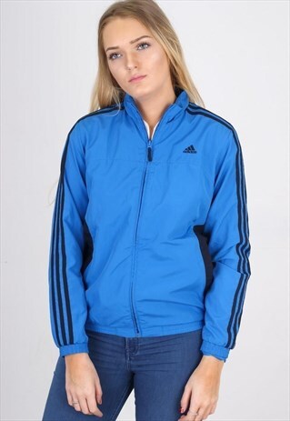 VINTAGE BLUE ADIDAS SPORTS JACKET