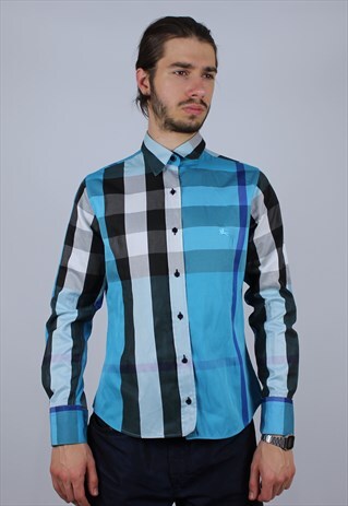 BURBERRY VINTAGE SHIRT MEN RARE
