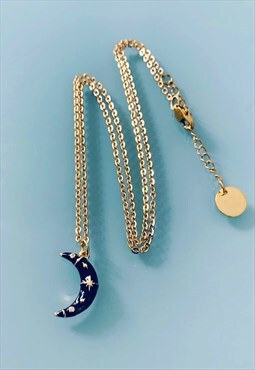 Moon necklace, gift idea for women