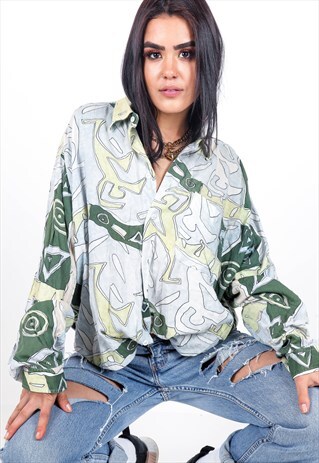 VINTAGE PATTERNED SHIRT S987