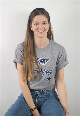 VINTAGE GREY ADMIRALS T-SHIRT