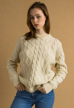 Oldschool Scotland Scandi Knitwear Handknitted Jumper 6942