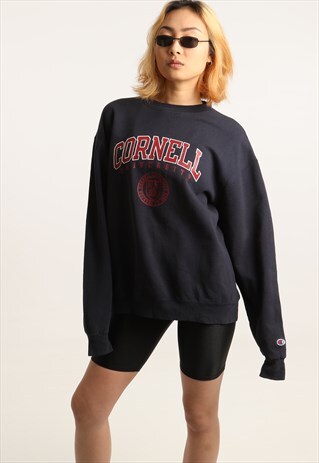 VINTAGE CHAMPION COLLEGE PRINT SWEATSHIRT
