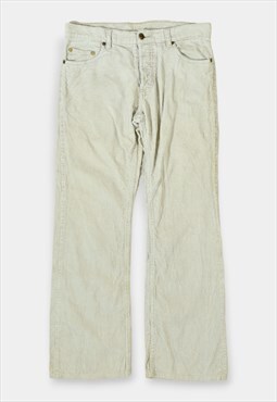 Vintage Corduroy Trousers Beige