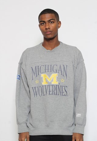 VINTAGE LEE SPORT MICHIGAN WOLVERINES SWEATSHIRT